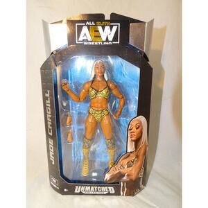AEW Unmatched Collection Series 4 Jade Cargill Action Figure SEALED #28 Jazwares